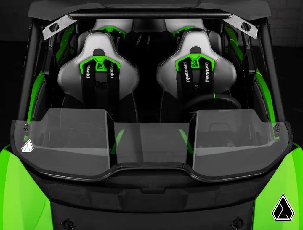 Assault Industries Kawasaki Teryx H2 Half Windshield – Kwik-Saw Racing
