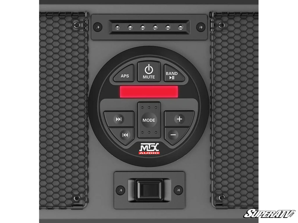 MTX MUDSYS41 4-Speaker UTV Overhead Sound System