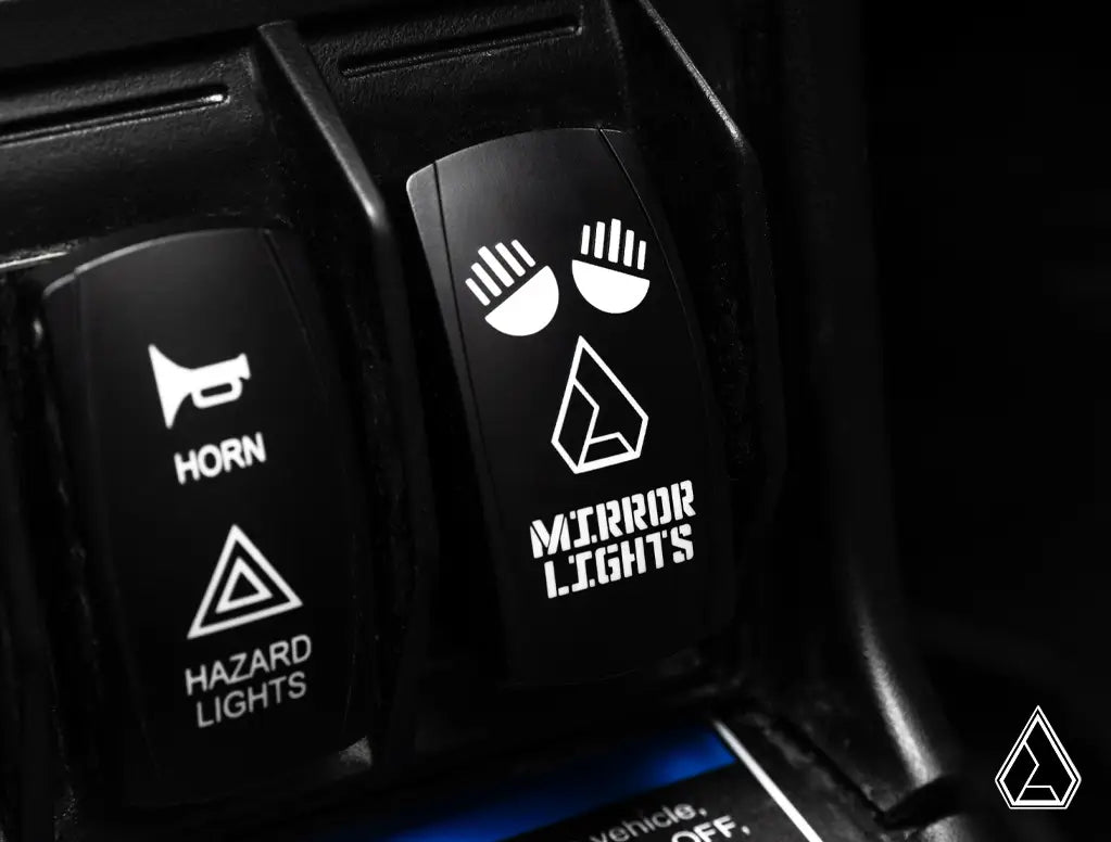 Assault Industries Nighthawk G2 LED Side-View Lighted Mirrors