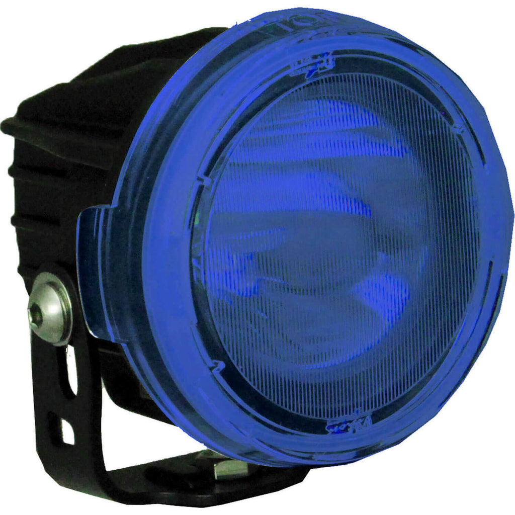 3.7" CG2 Mini Cannon / Optimus Round Blue PCV Cover, Single