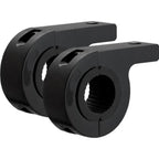 Pair of Black 0.75" Tube Frame Mounting Clamp (For M8 Mounting Bolt)
