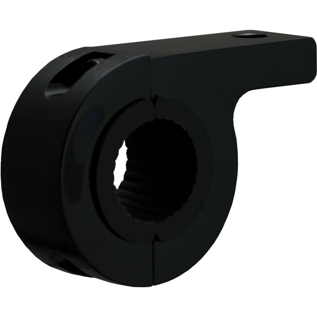 Pair of Black 1.00" Tube Frame Mounting Clamp (For M8 Mounting Bolt)