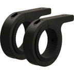 Pair of Black 2.50" Tube Frame Mounting Clamp (For M10 Mounting Bolt)