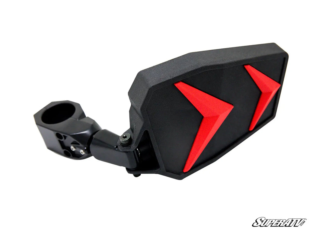 Polaris Seeker Side View Mirrors - 1.75 CAGE