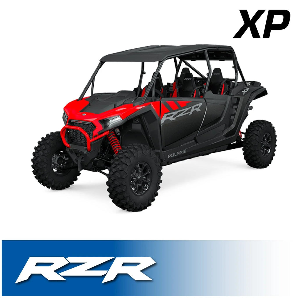Polaris RZR XP 24+ Complete Communication Kit with Rocker Switch Bluetooth Intercom and 2-Way Radio