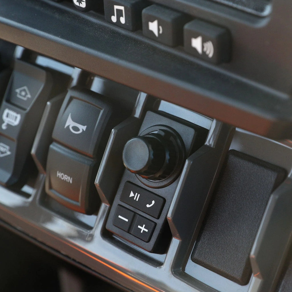 Polaris RZR XP 24+ Complete Communication Kit with Rocker Switch Bluetooth Intercom and 2-Way Radio