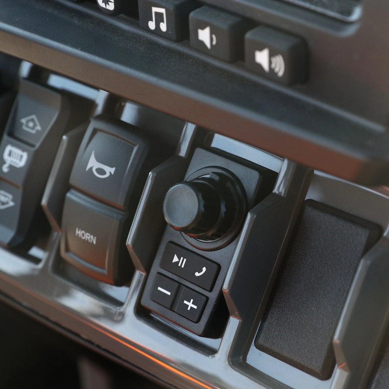 Polaris RZR XP 24+ Complete Communication Kit with Rocker Switch Bluetooth Intercom and 2-Way Radio