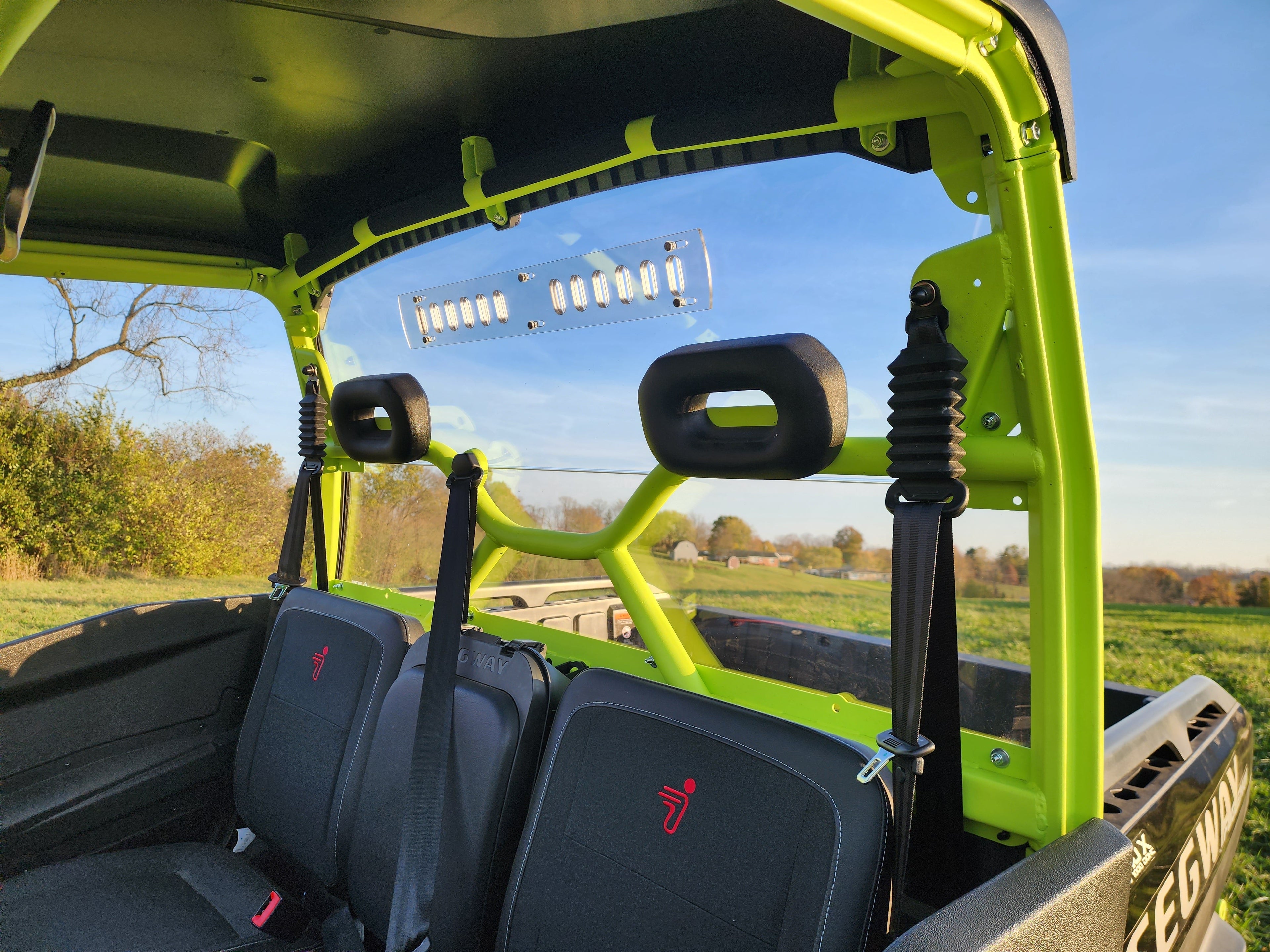 Segway UT10 - 1 Pc Lexan Back Panel FITS ONLY THE 2 DOOR MODEL!