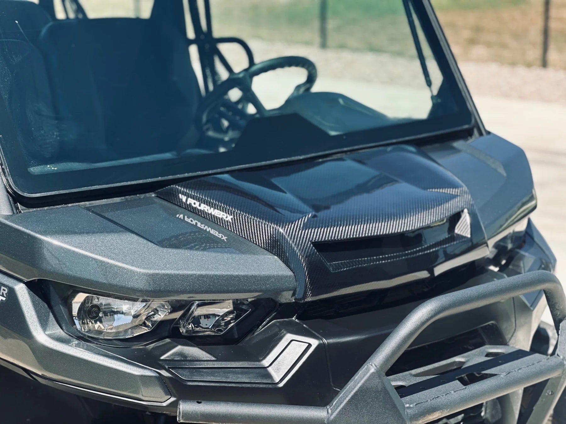 Can-Am Defender Carbon Fiber Hood (2018-2025