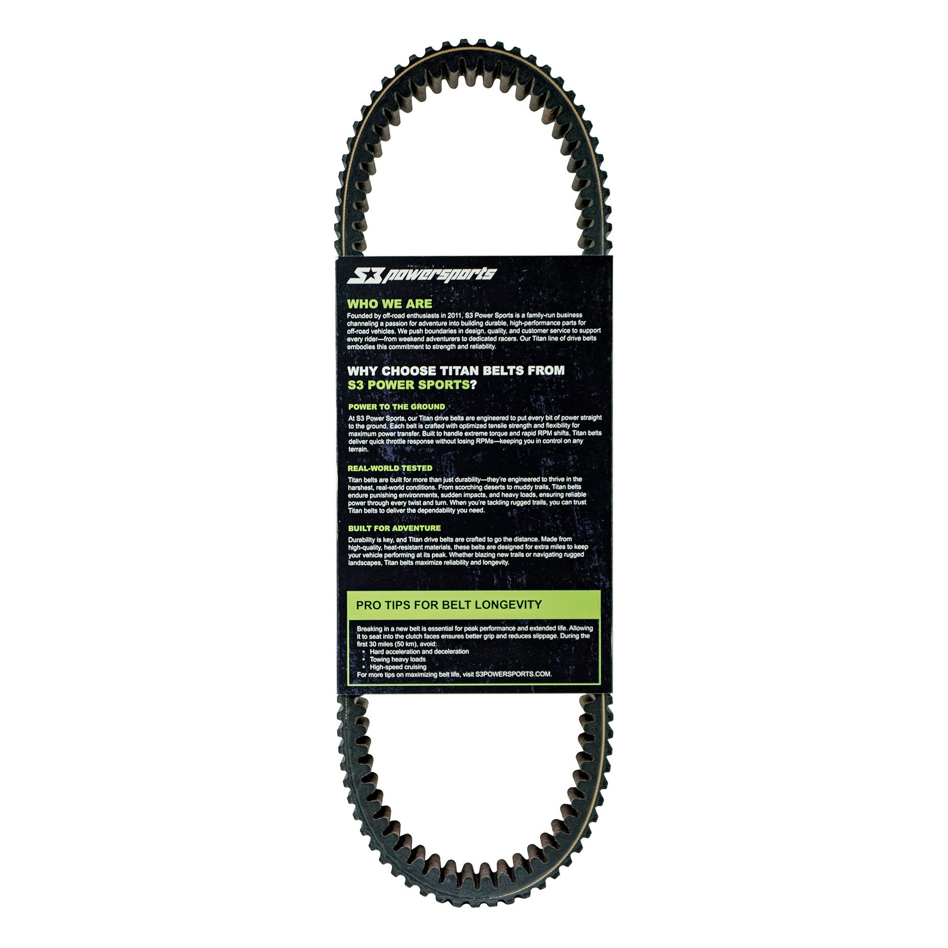 Can-Am Maverick X3 Drive Belts 2017+