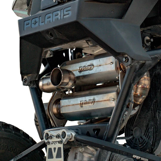 2022–2027 Polaris Pro R – Trinity Racing Stage 5 Dual Slip-On Exhaust System
