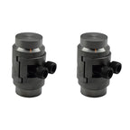 Tubing Disconnect - 2 Pack - Interlocking Tubing Coupler - Off Road Trucks, Jeeps, ATV, SXS