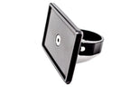 Utv Inc Rzr Pro R Billet Registration Sticker Mount Black - 1.75"