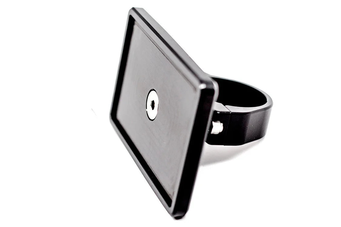 Utv Inc Rzr Pro R Billet Registration Sticker Mount Black - 1.75"