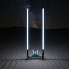 V2 Black Out LED Whip Set | Sleek Off-Road UTV Lights - view 2