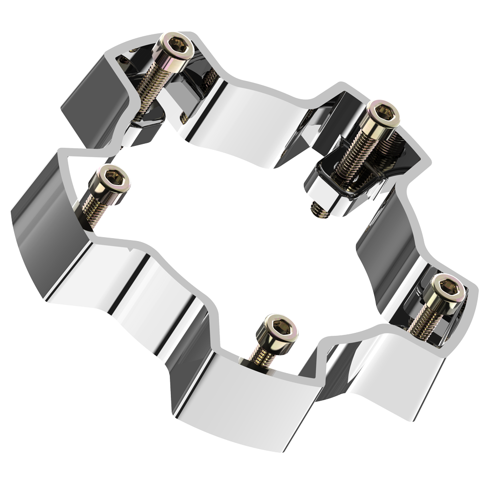 VCAP2 Center Cap Riser Chrome – Kwik-Saw Racing