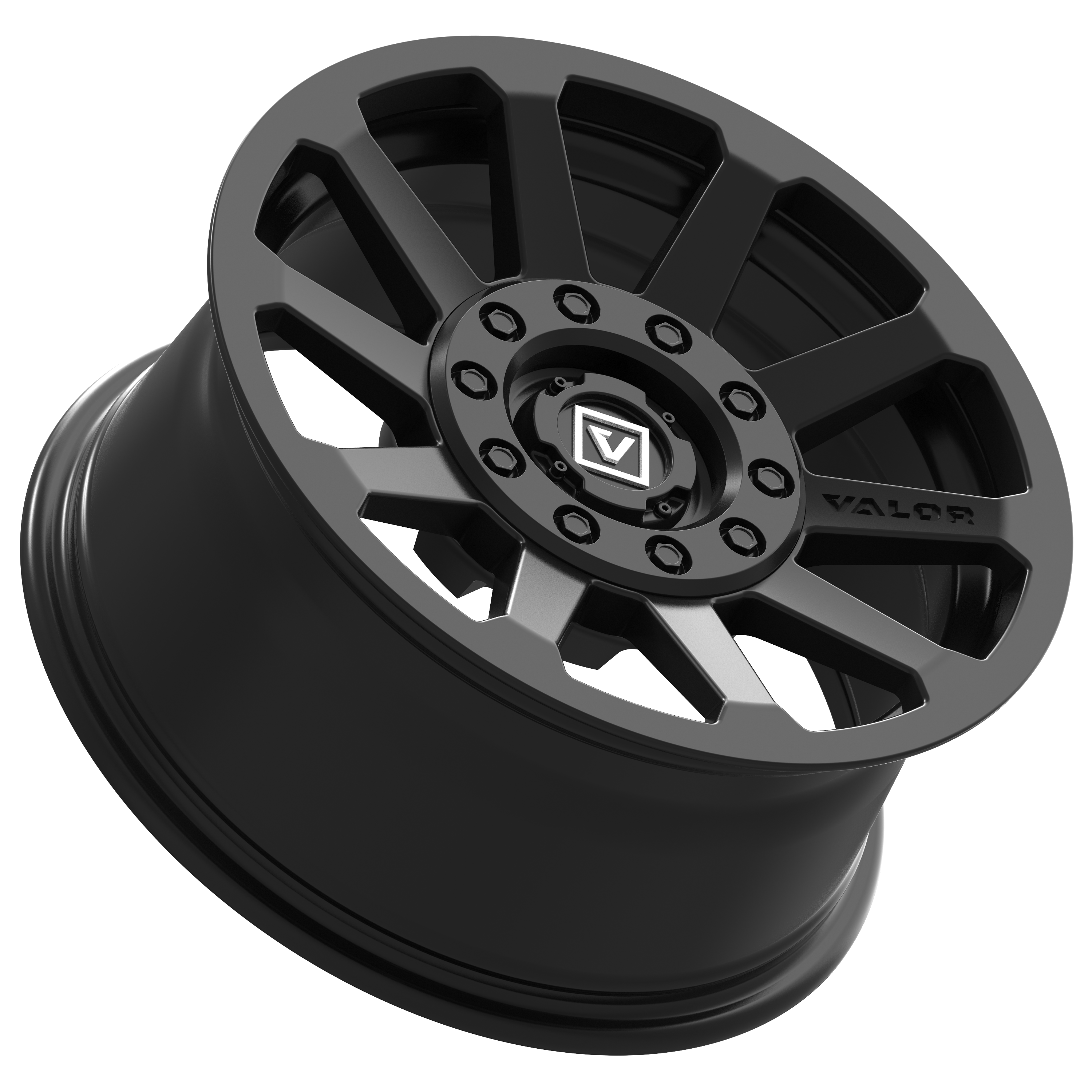 V02 UTV Wheel Satin Black