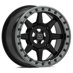 V13 Beadlock UTV Wheel Satin Black