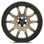 V15 Beadlock UTV Wheel Beadlock Satin Bronze