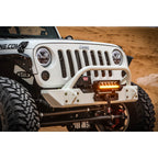 30" Shocker Dual Action LED Light Bar | White Elliptical