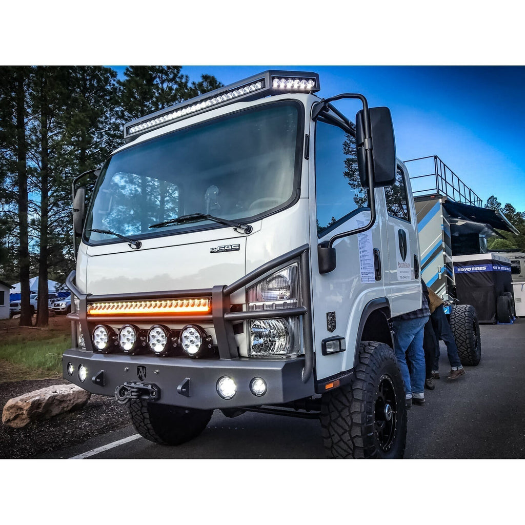 30" Shocker Dual Action LED Light Bar | White Elliptical