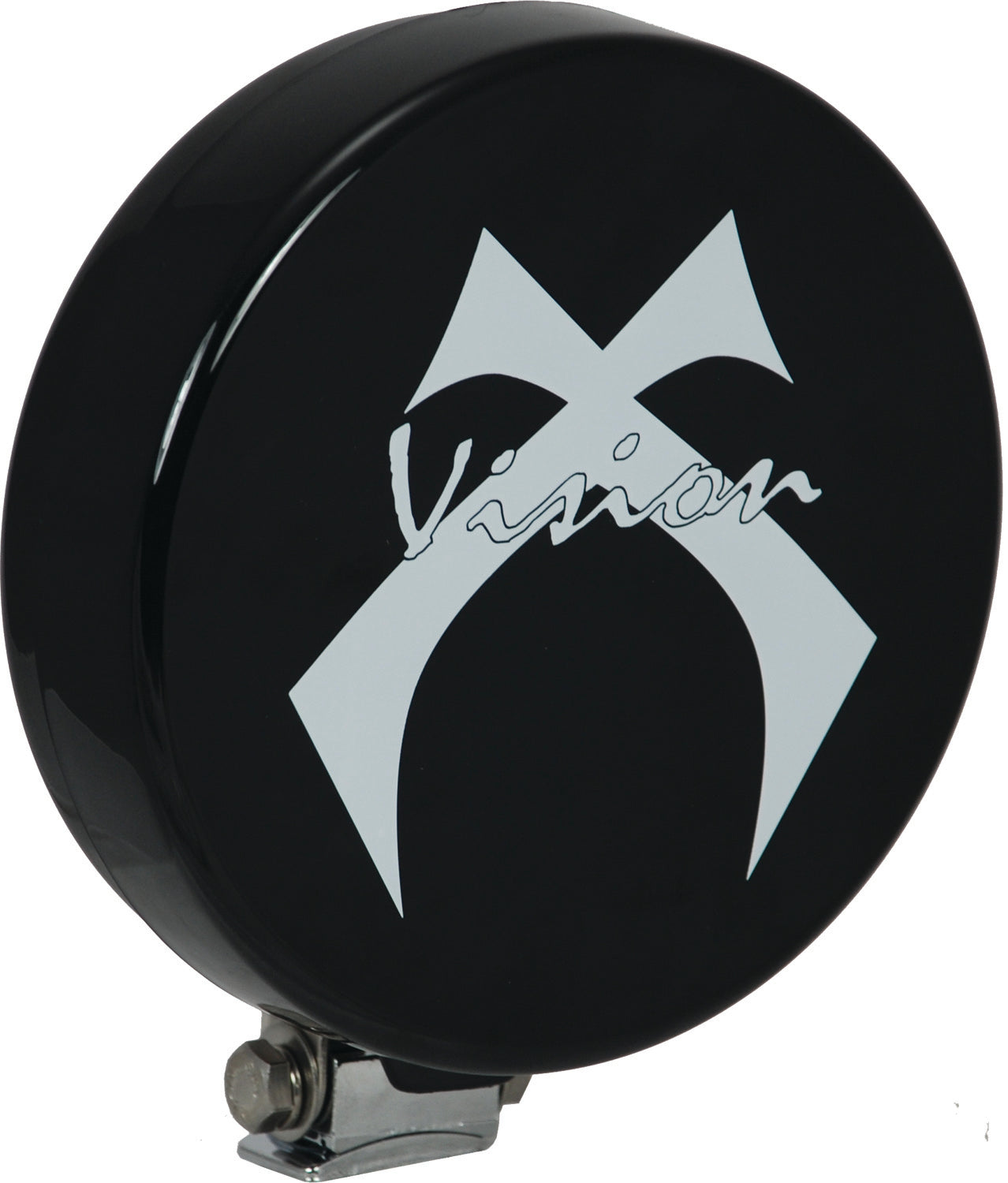 6" Round Black 100 Watt Halogen Off Road Lights with Covers and Harness