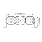50" Curved Unite Modular LED Light Bar - Preconfigured