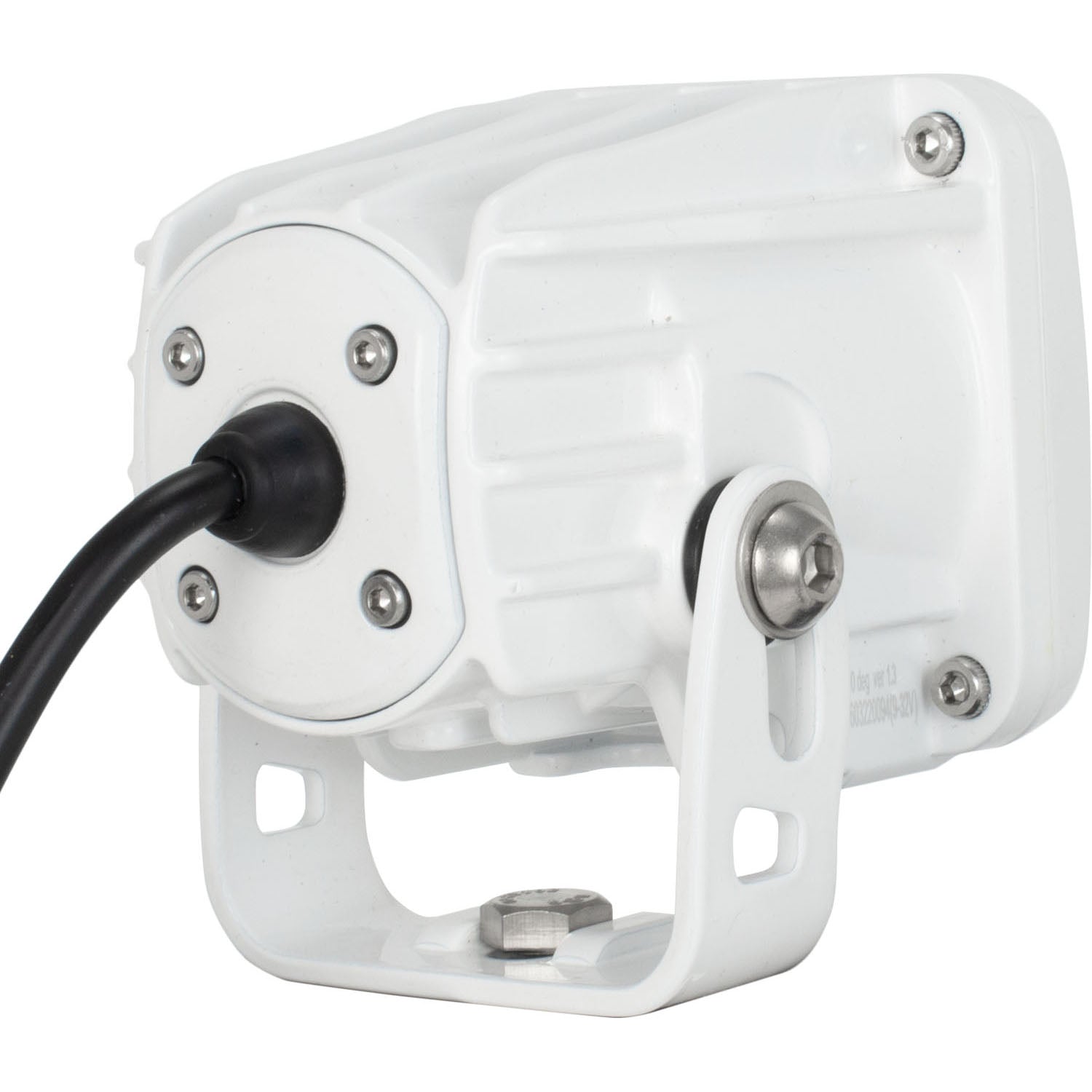 3" White Optimus Square 10º Beam LED Light