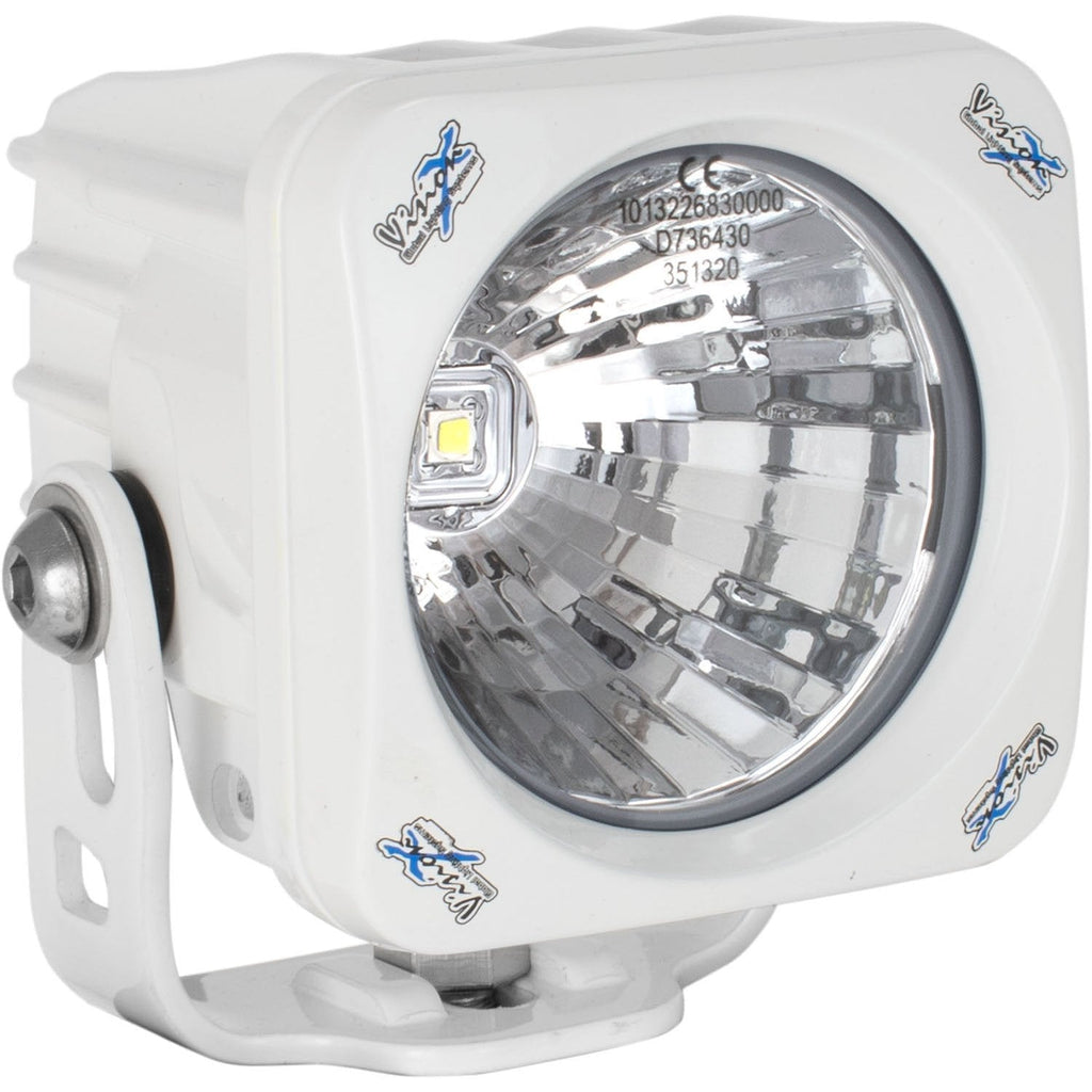 3.7" White Optimus Square 20º Beam LED Light Kit