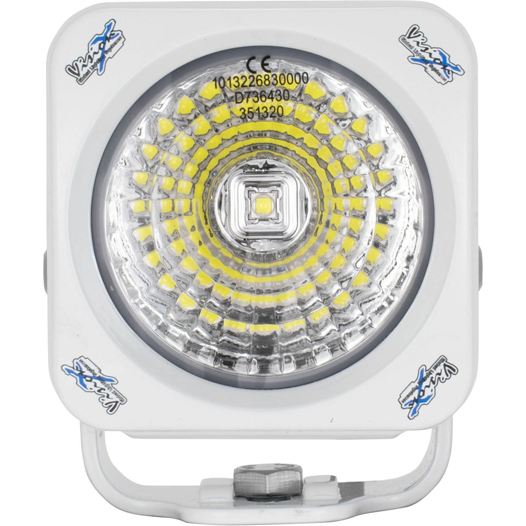 3.7" White Optimus Square 20º Beam LED Light