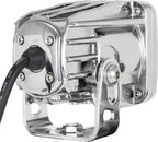 3" Optimus Chrome Square 60° Beam LED Light
