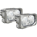 6? Chrome Optimus Dual 20° Beam LED Light Kit by Vision X Off-Road