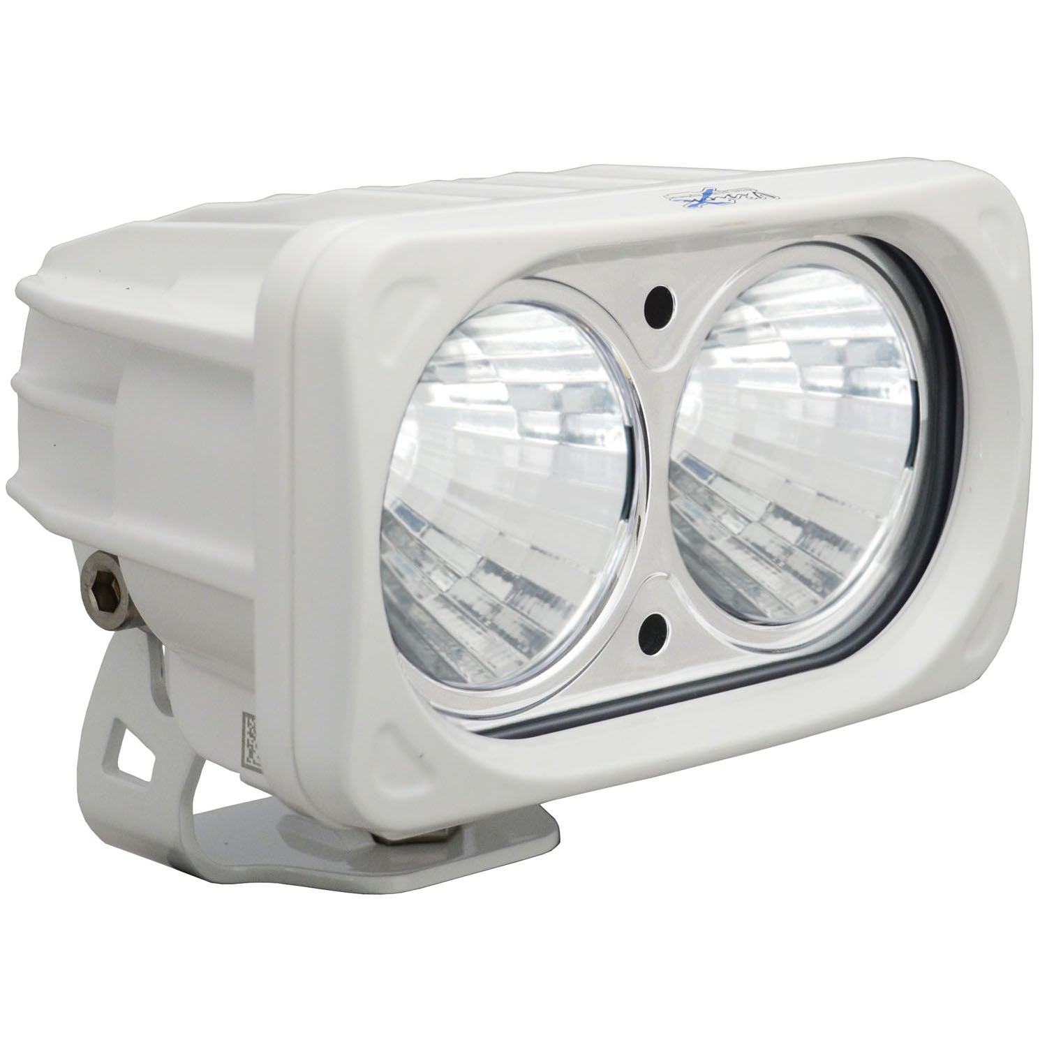 6? White Optimus Dual 20° Beam LED Light Kit