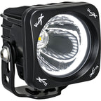 3" Optimus Square 15º Beam with White Halo LED Light Kit