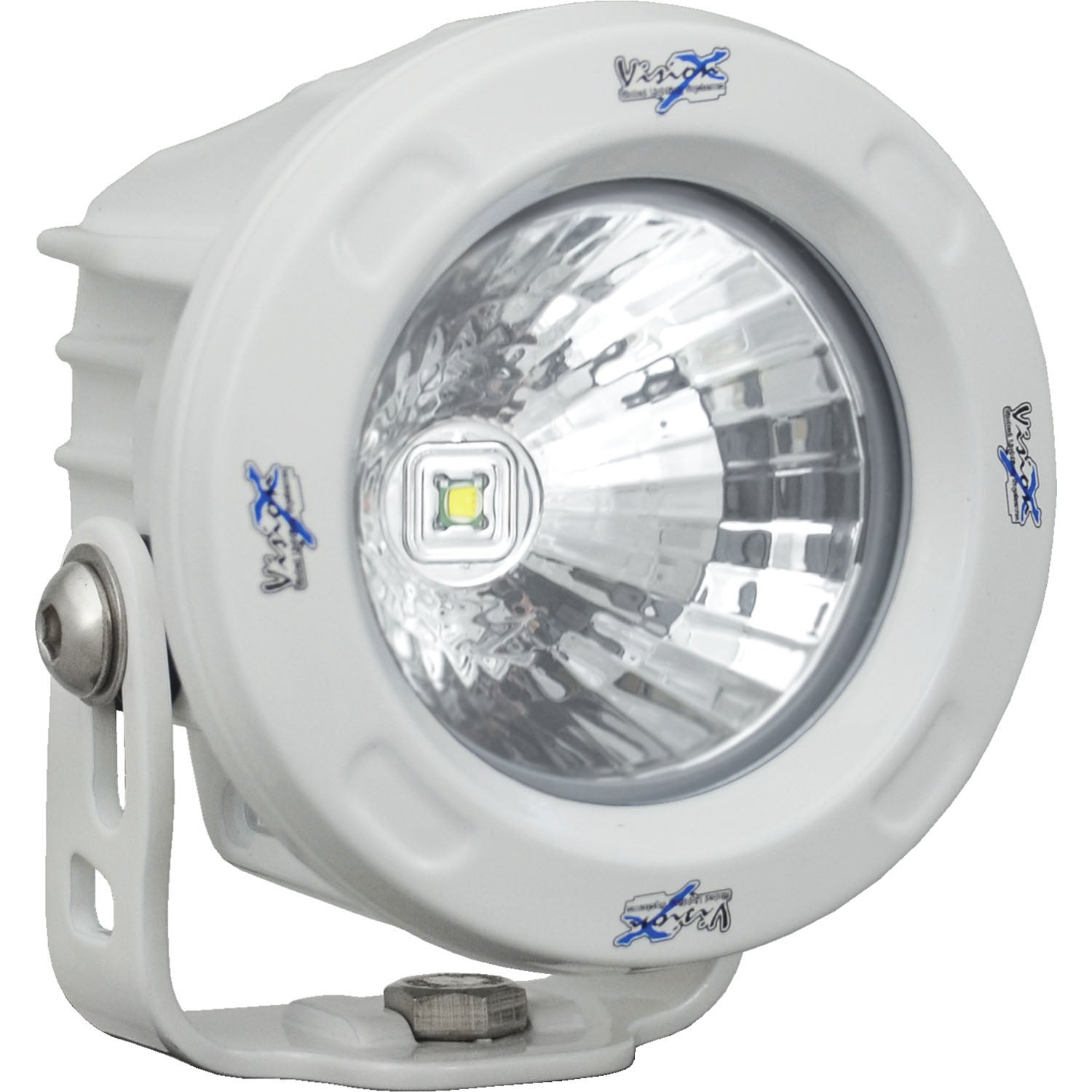 3.7" White Optimus Round 20º Beam LED Light