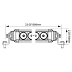 20" XPL Curved LED Light Bar