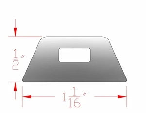 Zip Tie Tab Weldable 100 Pack