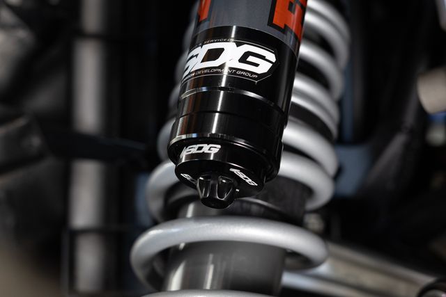 SDG Billet Aluminum 2.5" Fox Upgrade Reservoir Schrader Endcap Kit - view 2